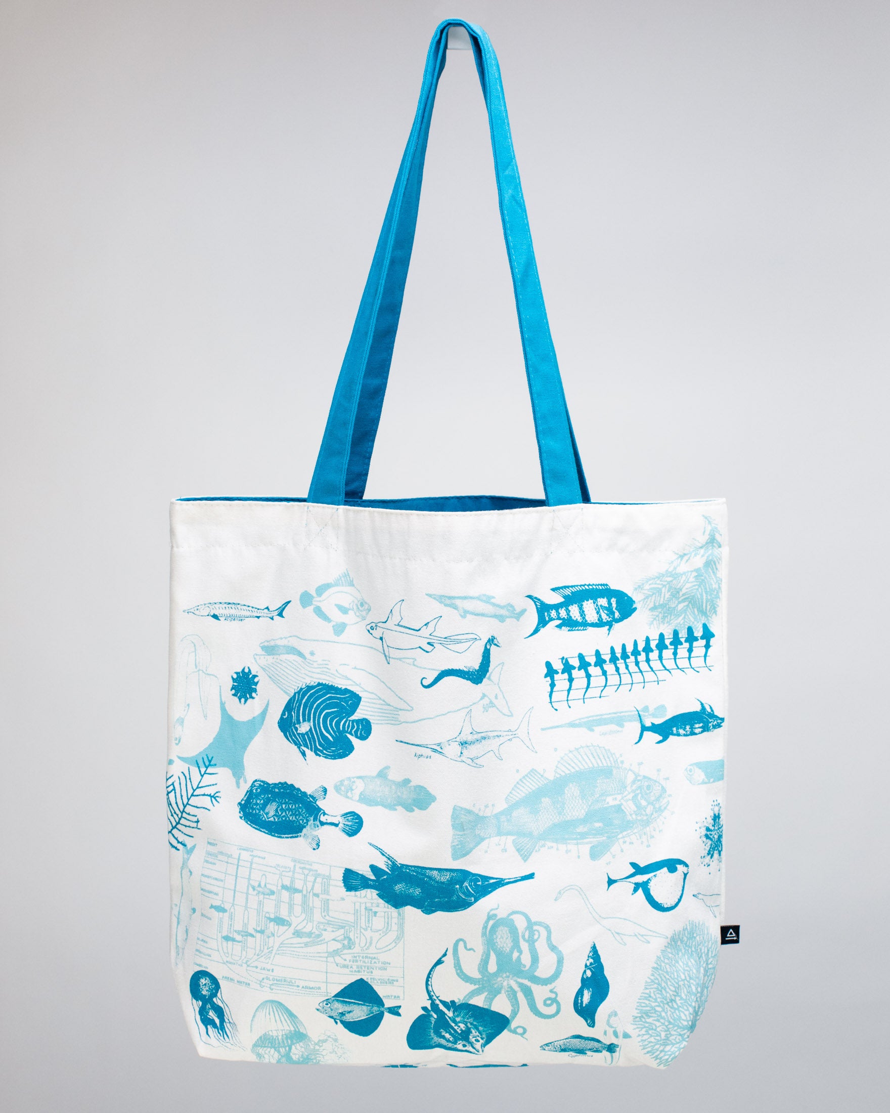 Marine Life Canvas Tote Bag