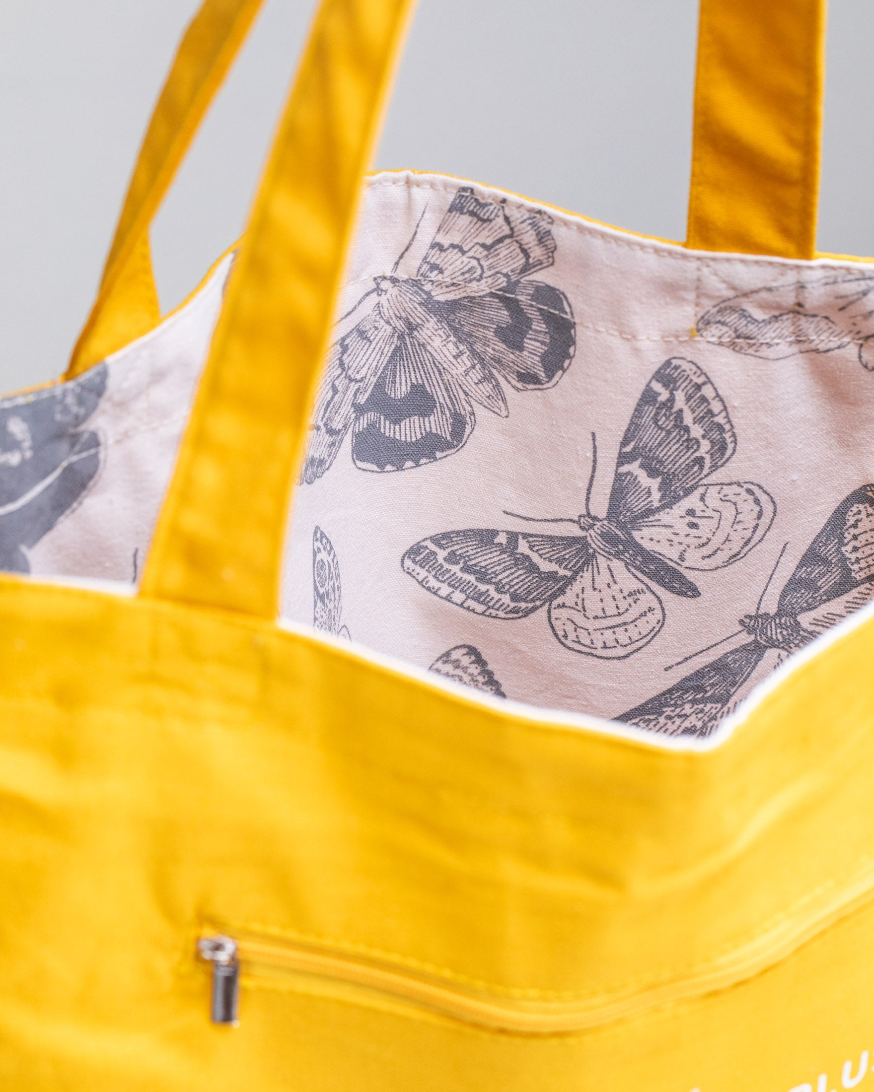 Moth Canvas Tote Bag