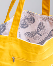 Moth Canvas Tote Bag