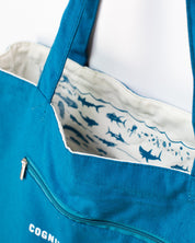 Beneath the Waves Canvas Tote Bag