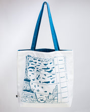 Beneath the Waves Canvas Tote Bag