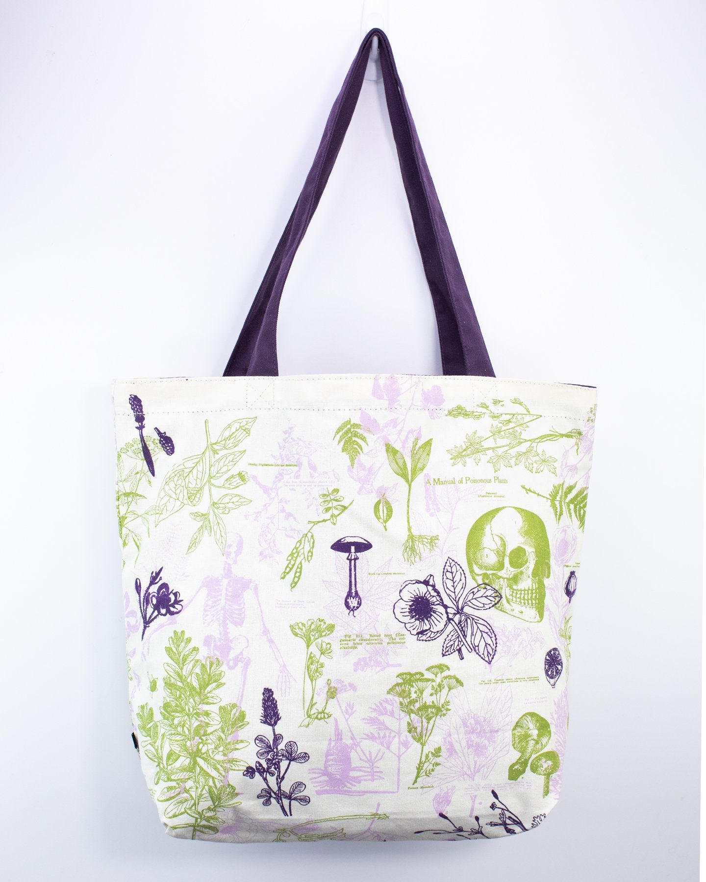 Poisonous Plants Canvas Tote Bag