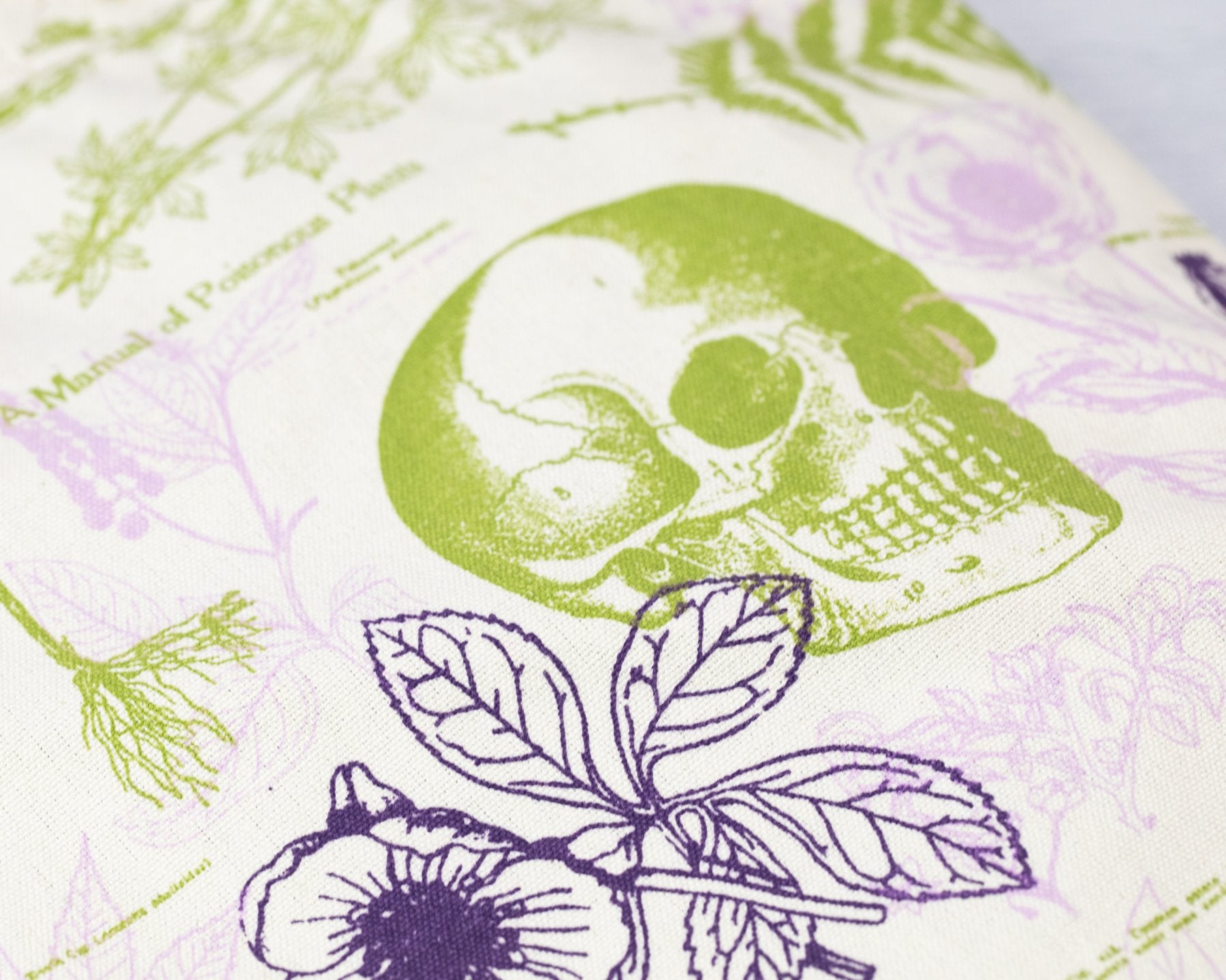 Poisonous Plants Canvas Tote Bag