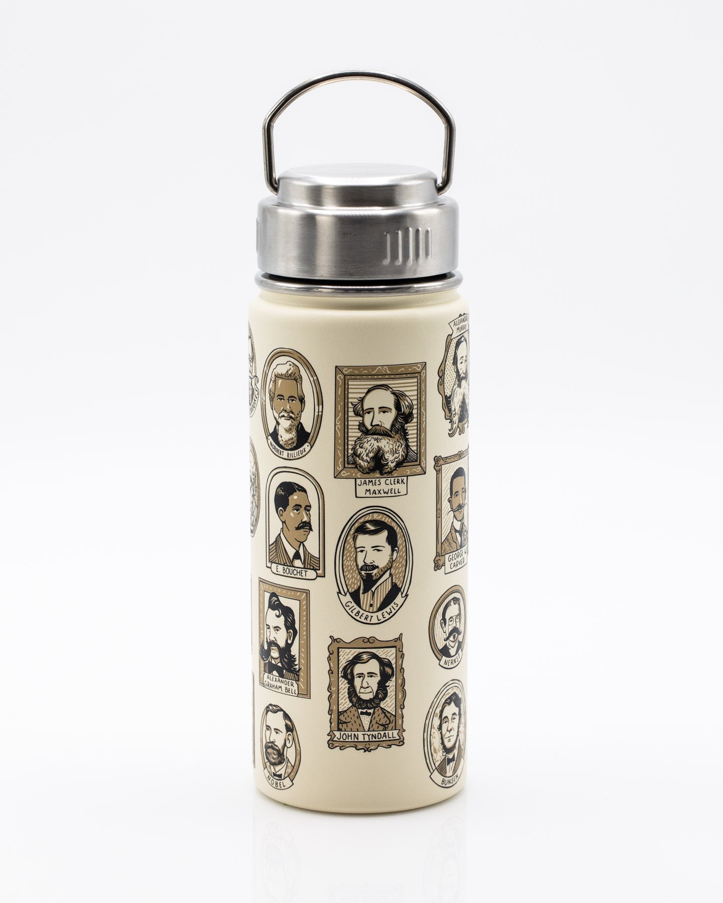 Beards of Science 500 mL Steel Bottle