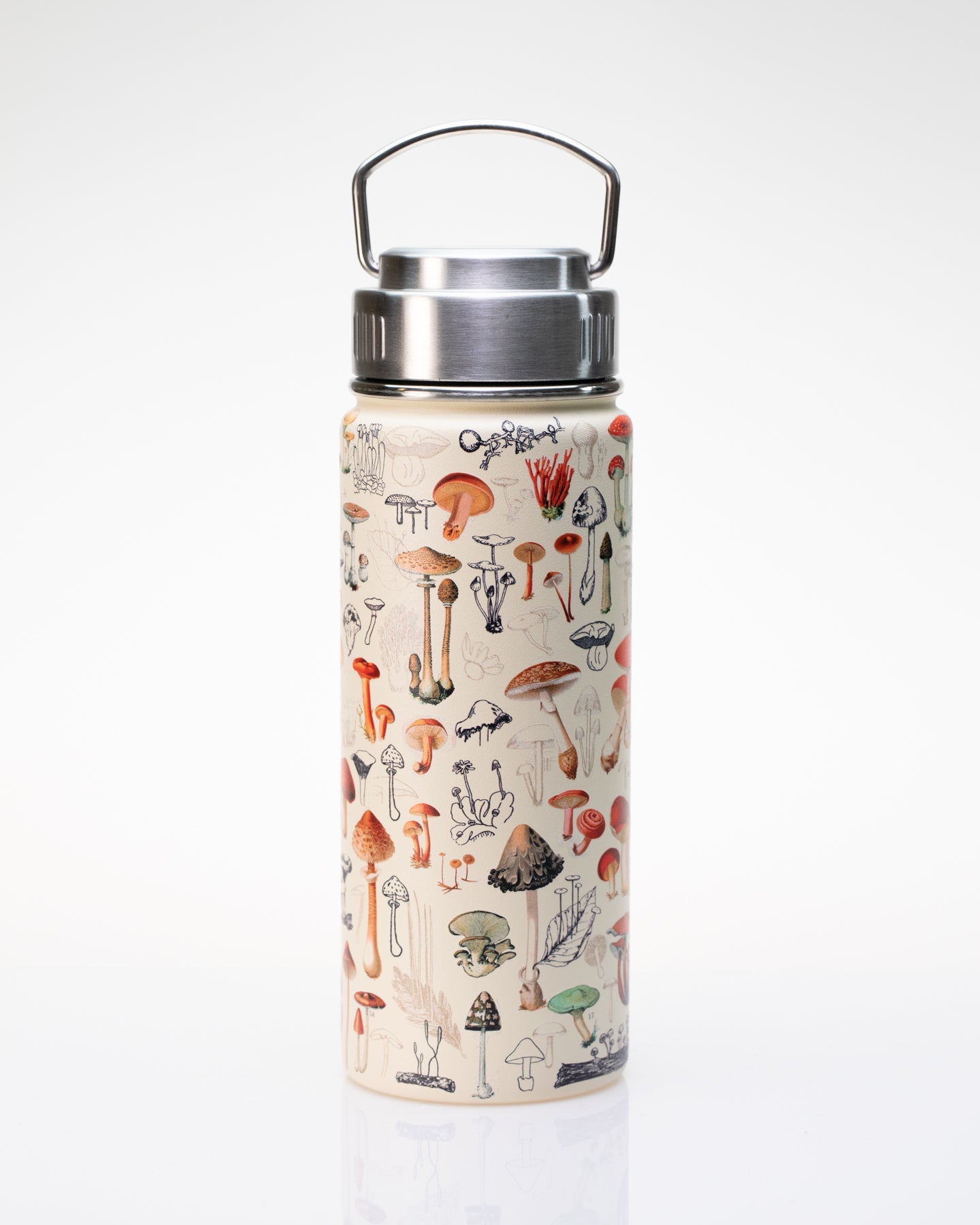 Mushrooms 500 mL Steel Bottle