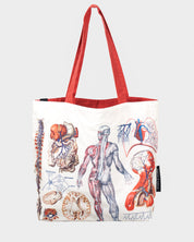 Human Anatomy Canvas Tote Bag
