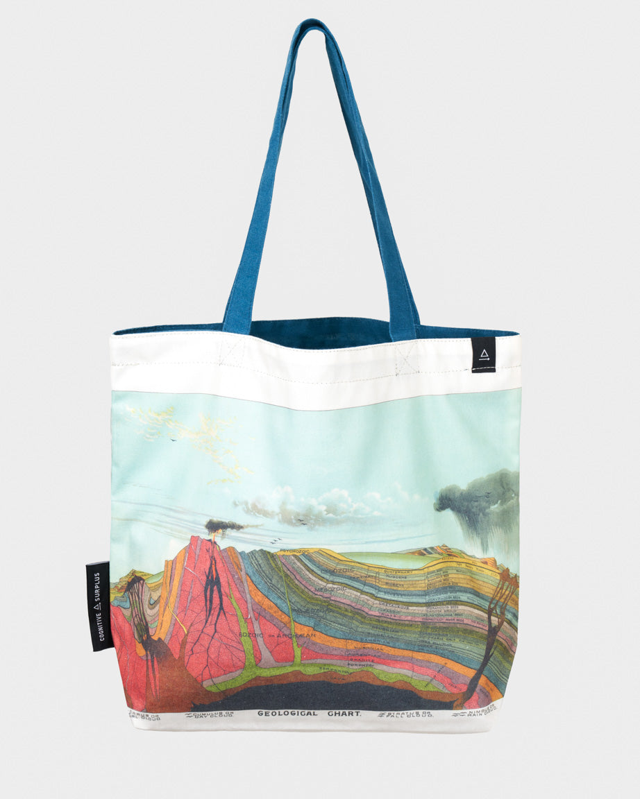 Layers of Earth Canvas Tote Bag