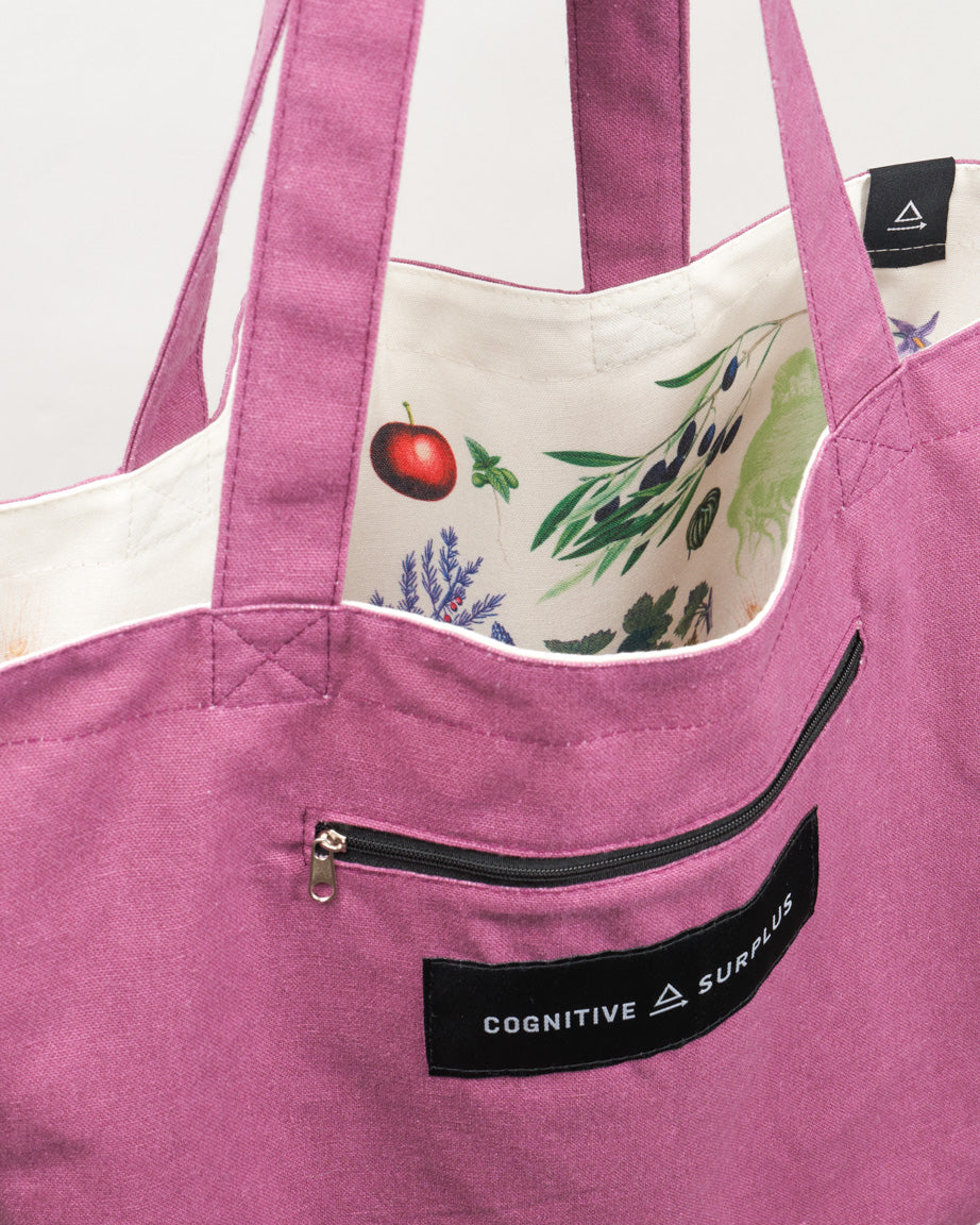 Farmer's Market Canvas Tote Bag