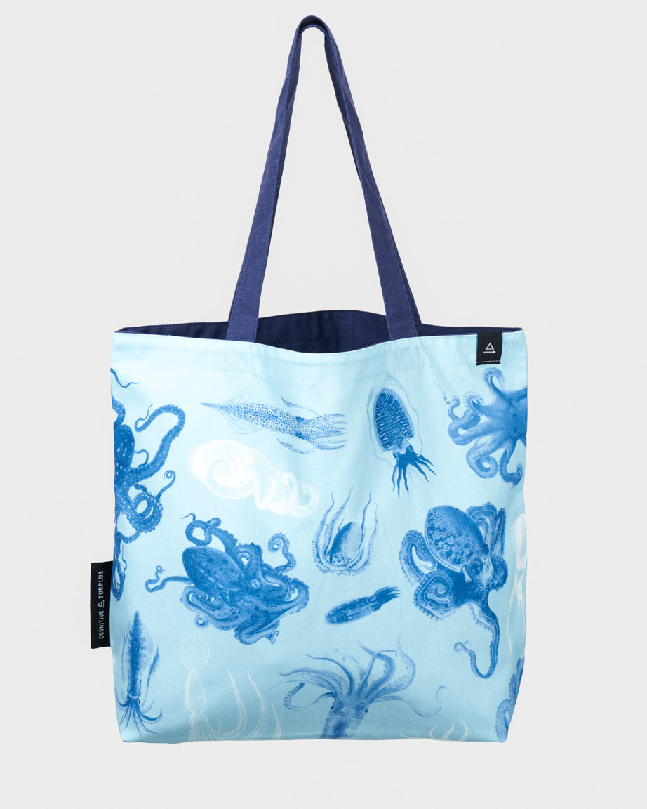 Beware the Kraken Canvas Tote Bag
