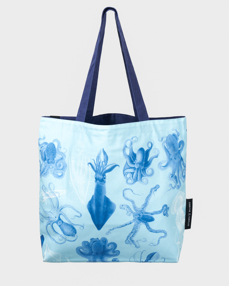 Beware the Kraken Canvas Tote Bag