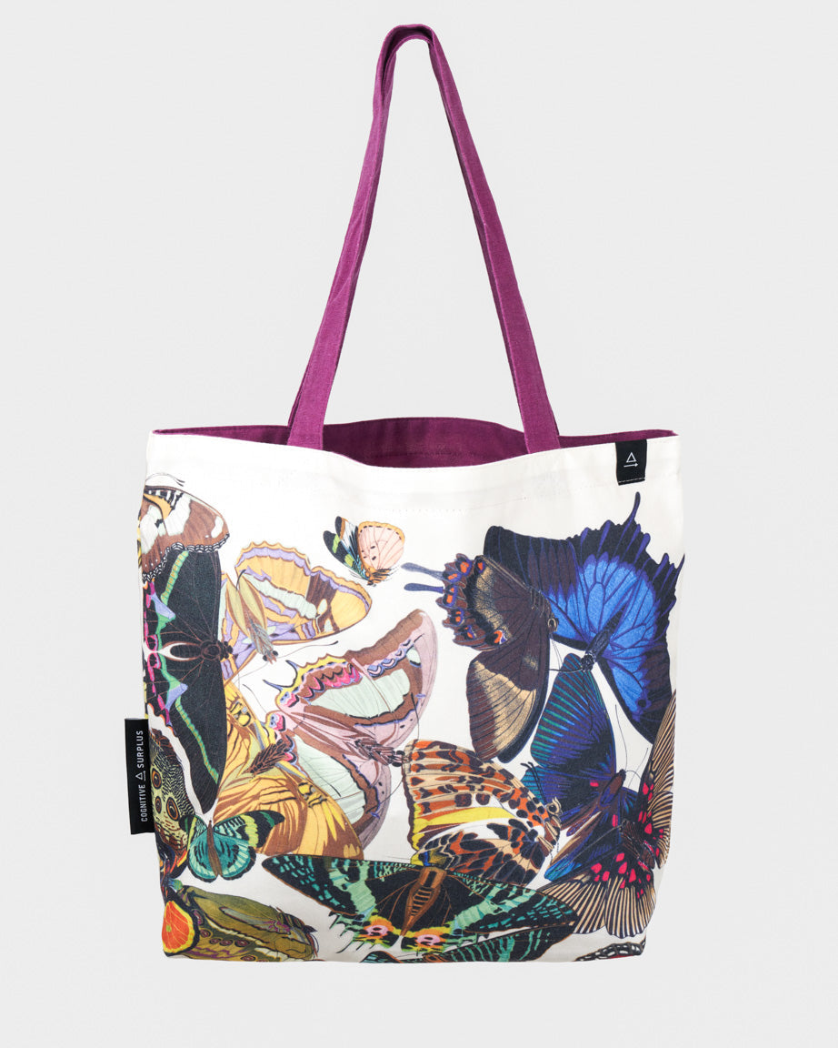 Butterflies Canvas Tote Bag