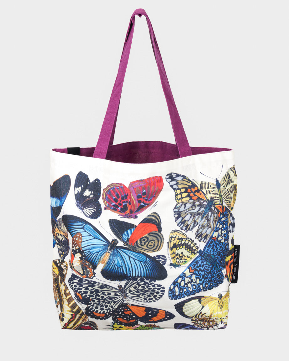 Butterflies Canvas Tote Bag