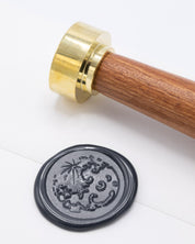 Harvest Moon Wax Stamp