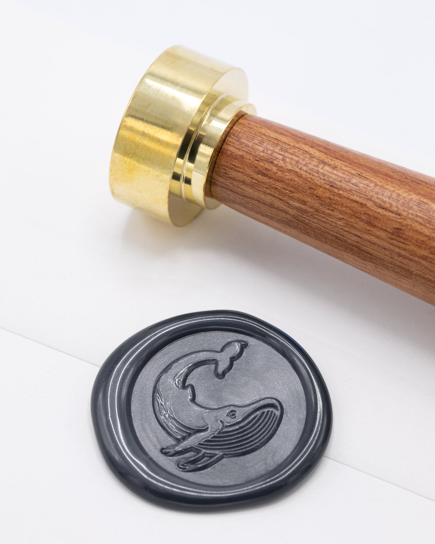 Humpback Whale Wax Stamp