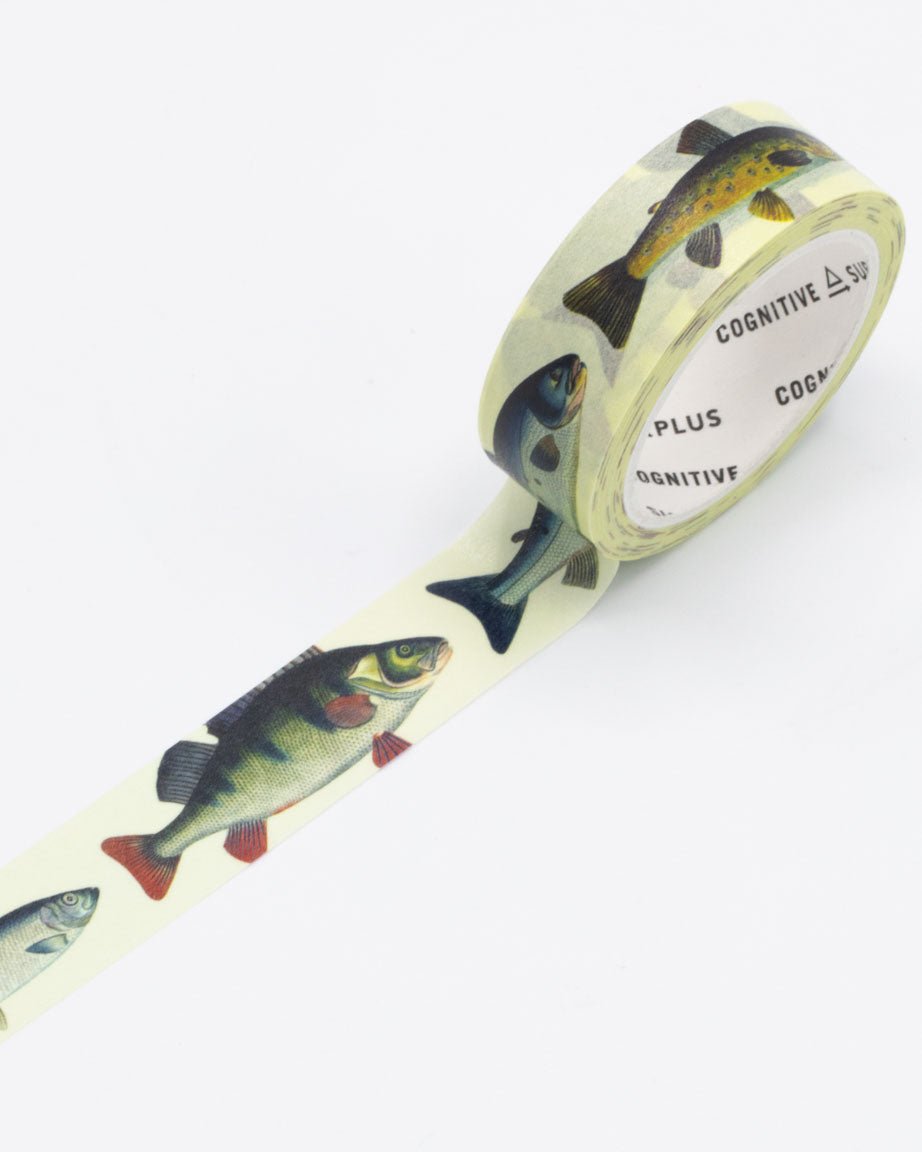 Freshwater Fish Washi Tape - Cognitive Surplus