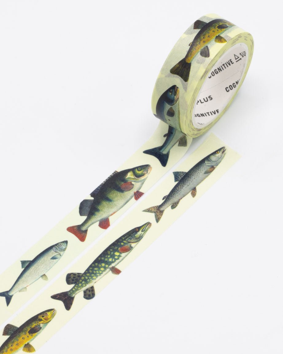 Freshwater Fish Washi Tape - Cognitive Surplus