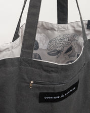 Brain Anatomy Canvas Shoulder Tote Bag