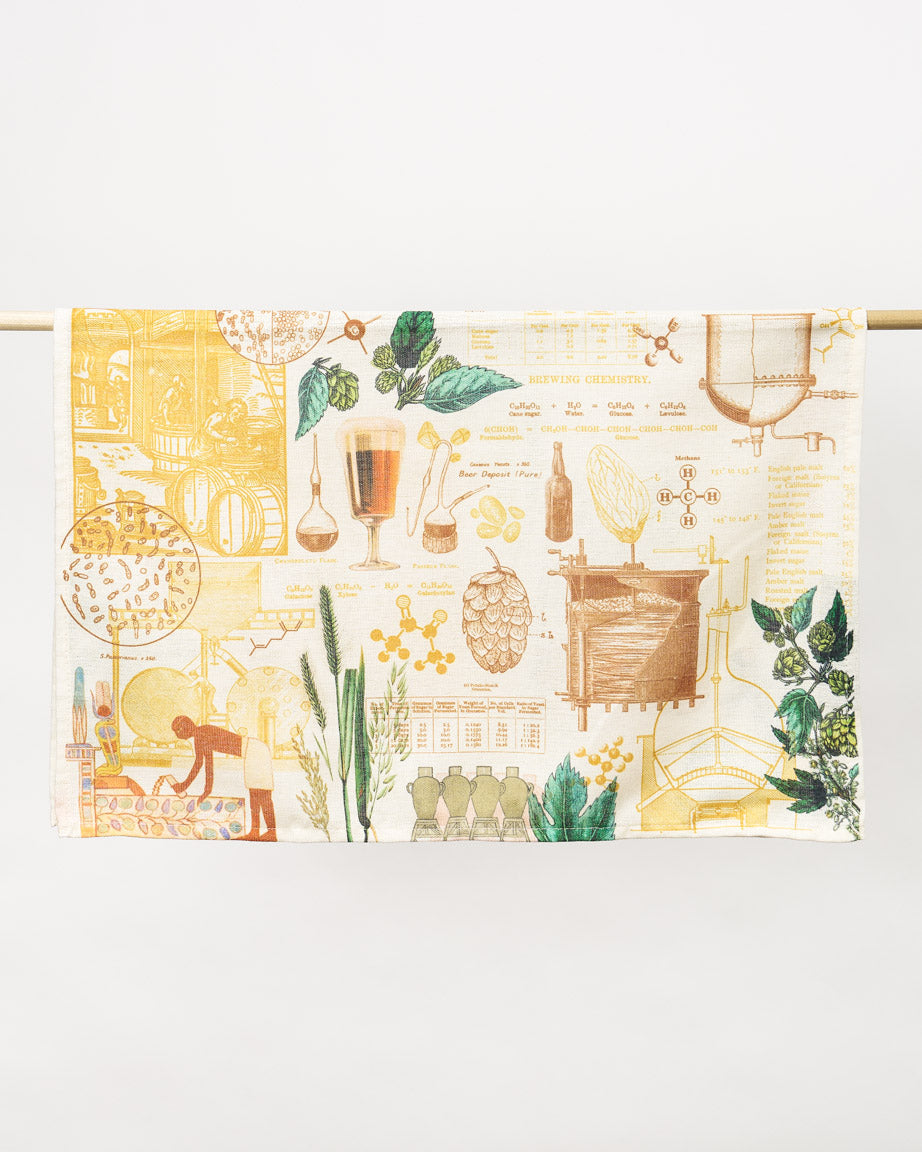 Beer Science Tea Towel