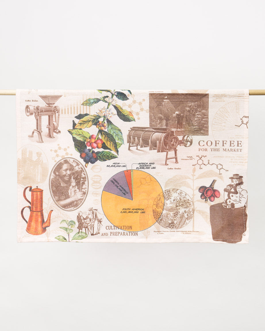 Coffee Science Tea Towel