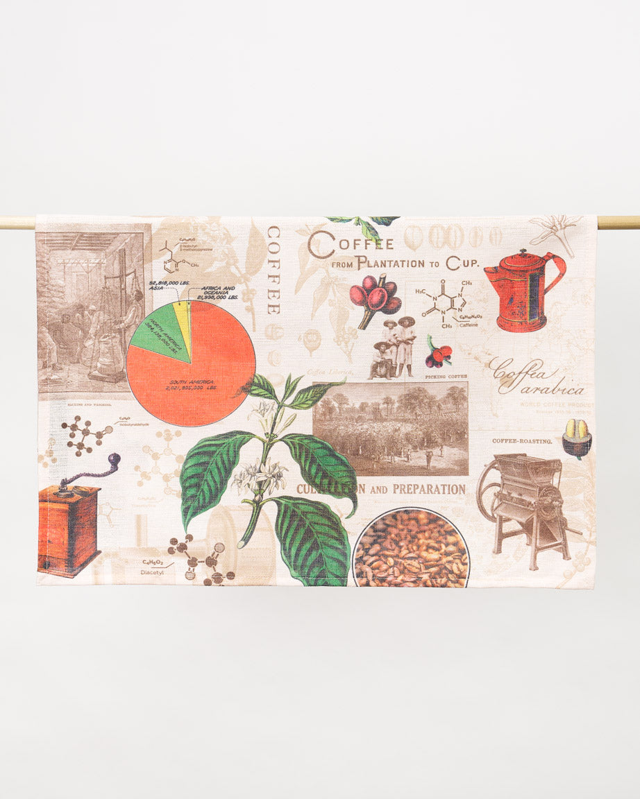 Coffee Science Tea Towel