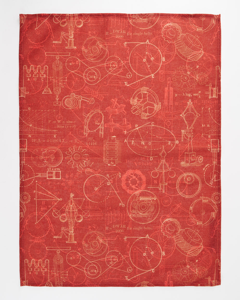 Mechanical Engineering Tea Towel