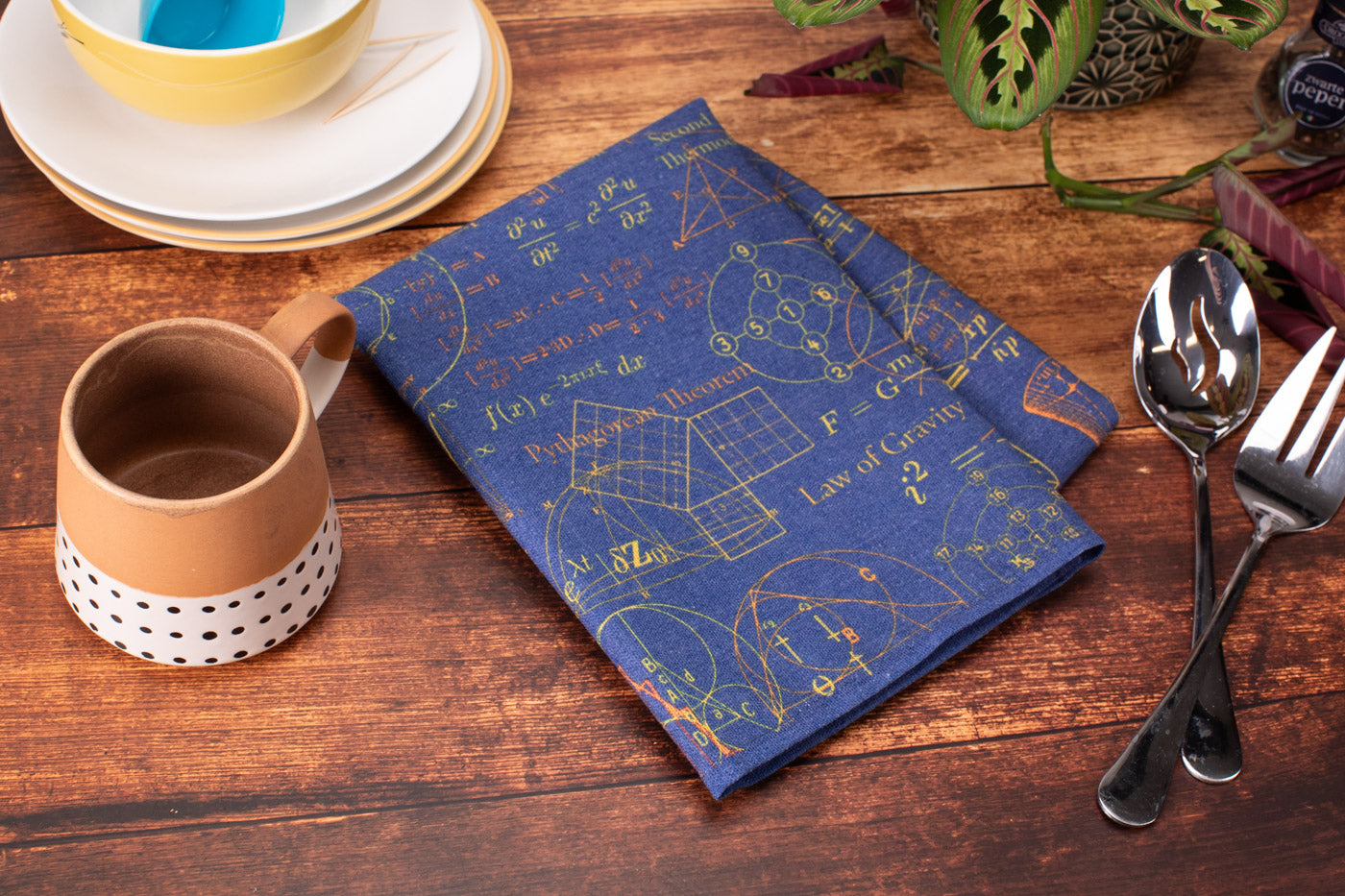 Equations That Changed the World Tea Towel