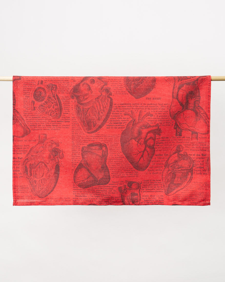 Anatomical Heart Tea Towel