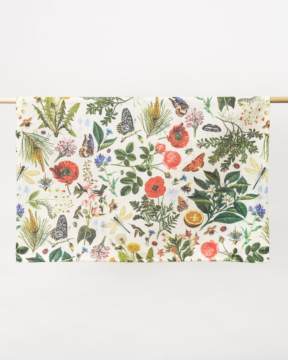 Pollinators Tea Towel