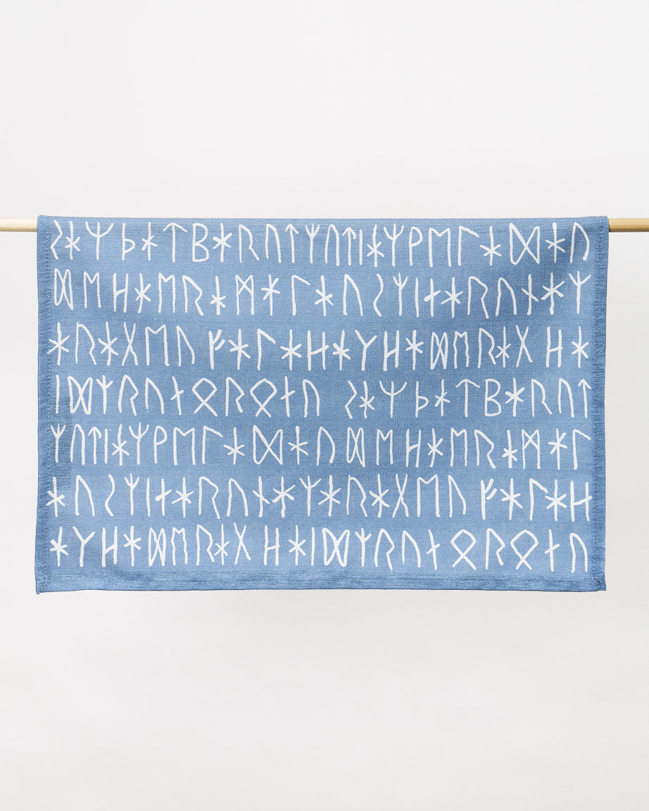 Norse Runes Tea Towel