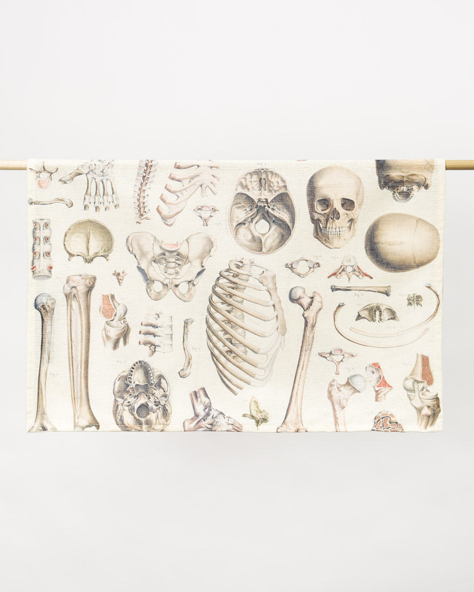 Skeleton Tea Towel