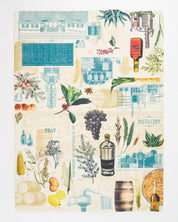 Spirits and Distilling Tea Towel