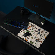 Butterflies & Beetles Gaming Mouse Pad