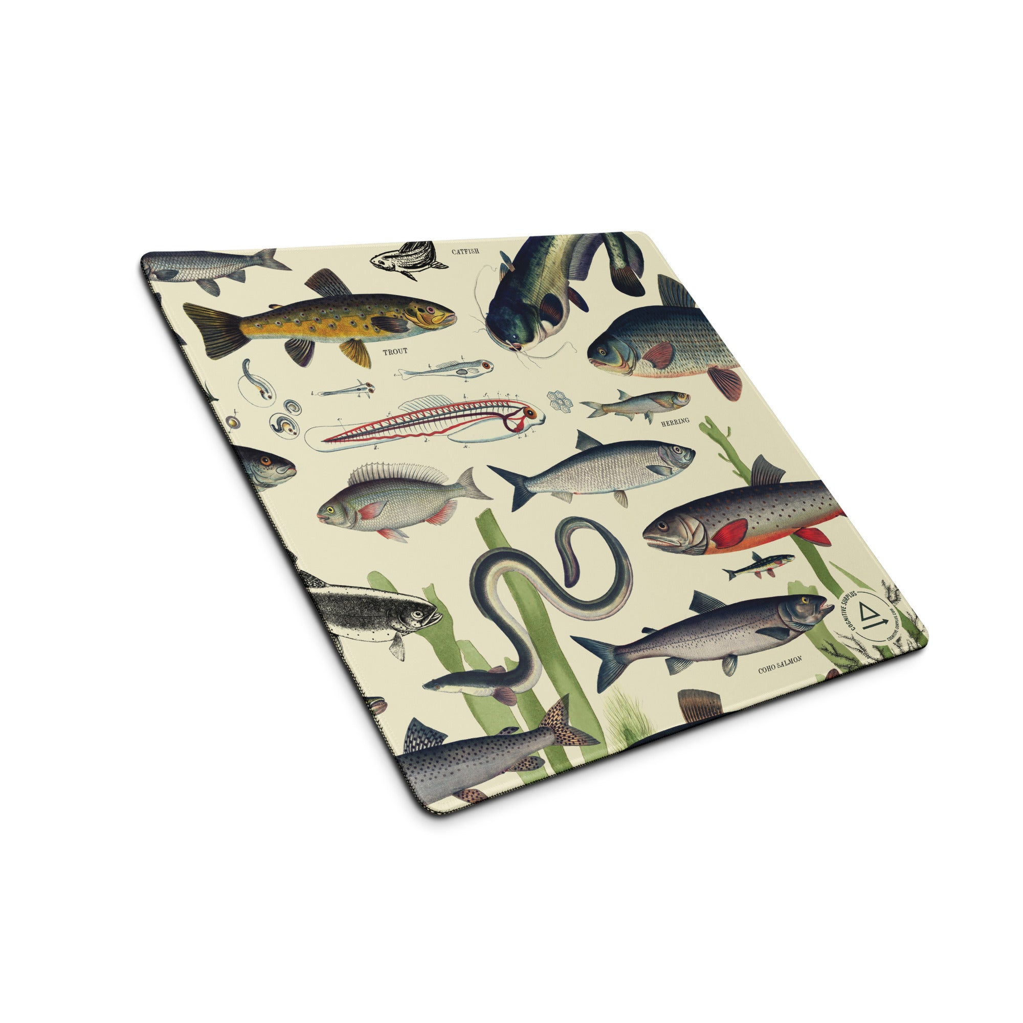 Freshwater Fish Gaming Mouse Pad