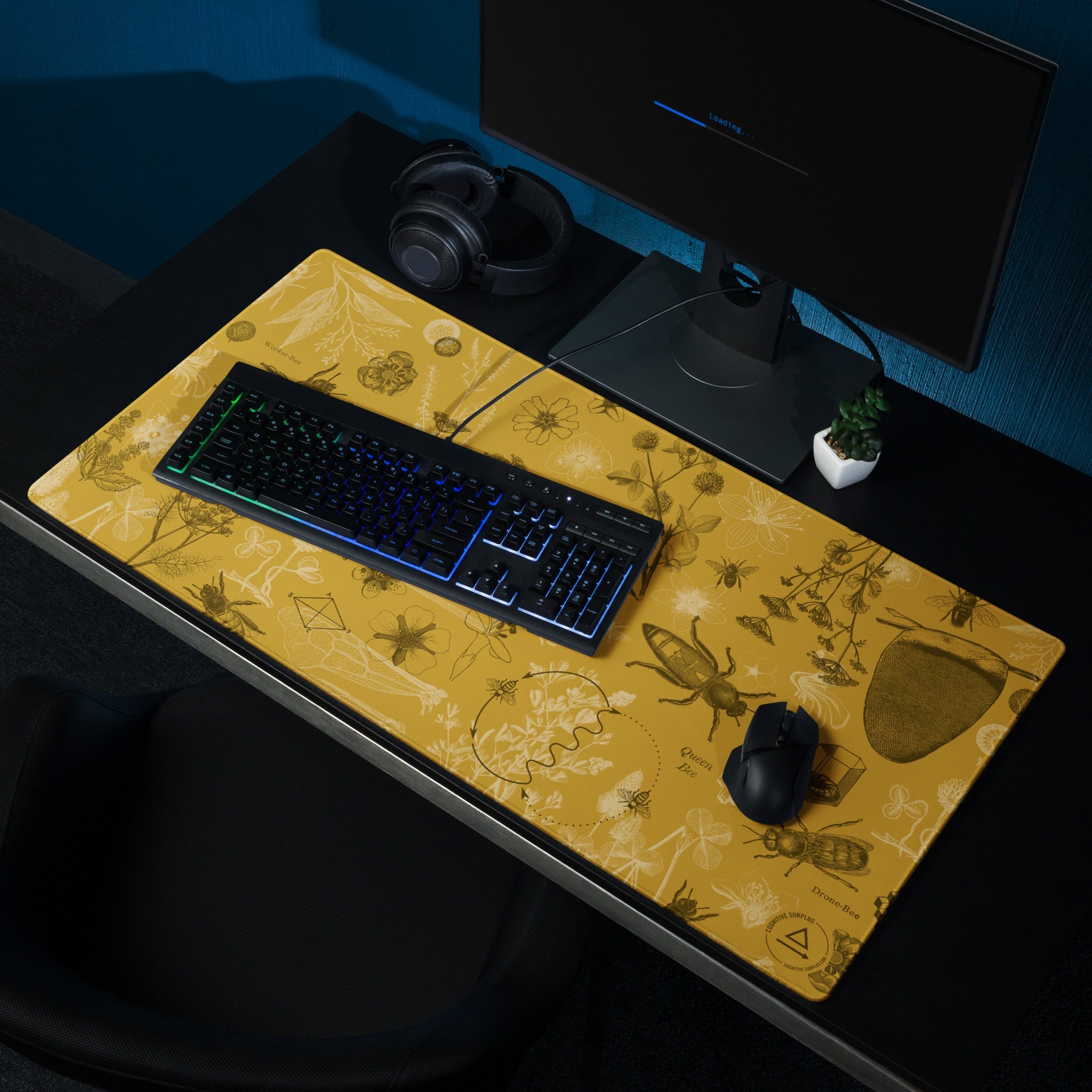 Honey Bee Gaming Mouse Pad