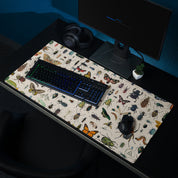 Butterflies & Beetles Gaming Mouse Pad
