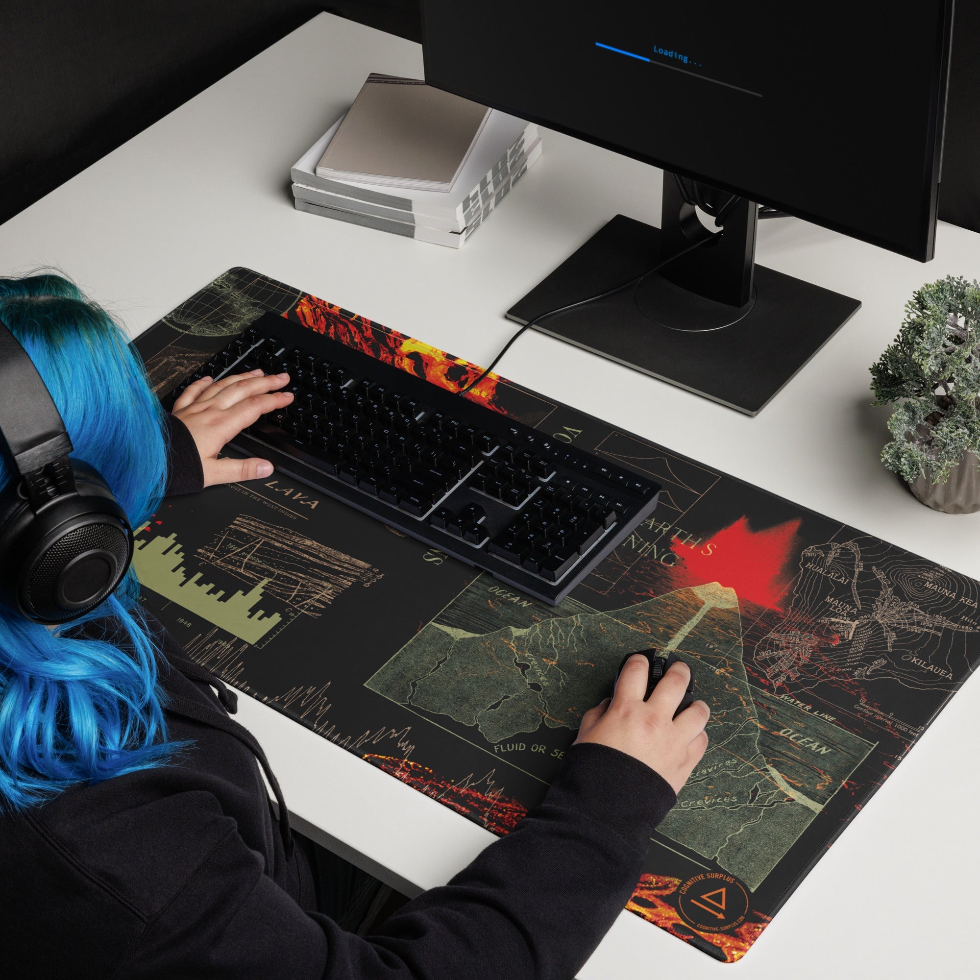 Volcano Gaming Mouse Pad