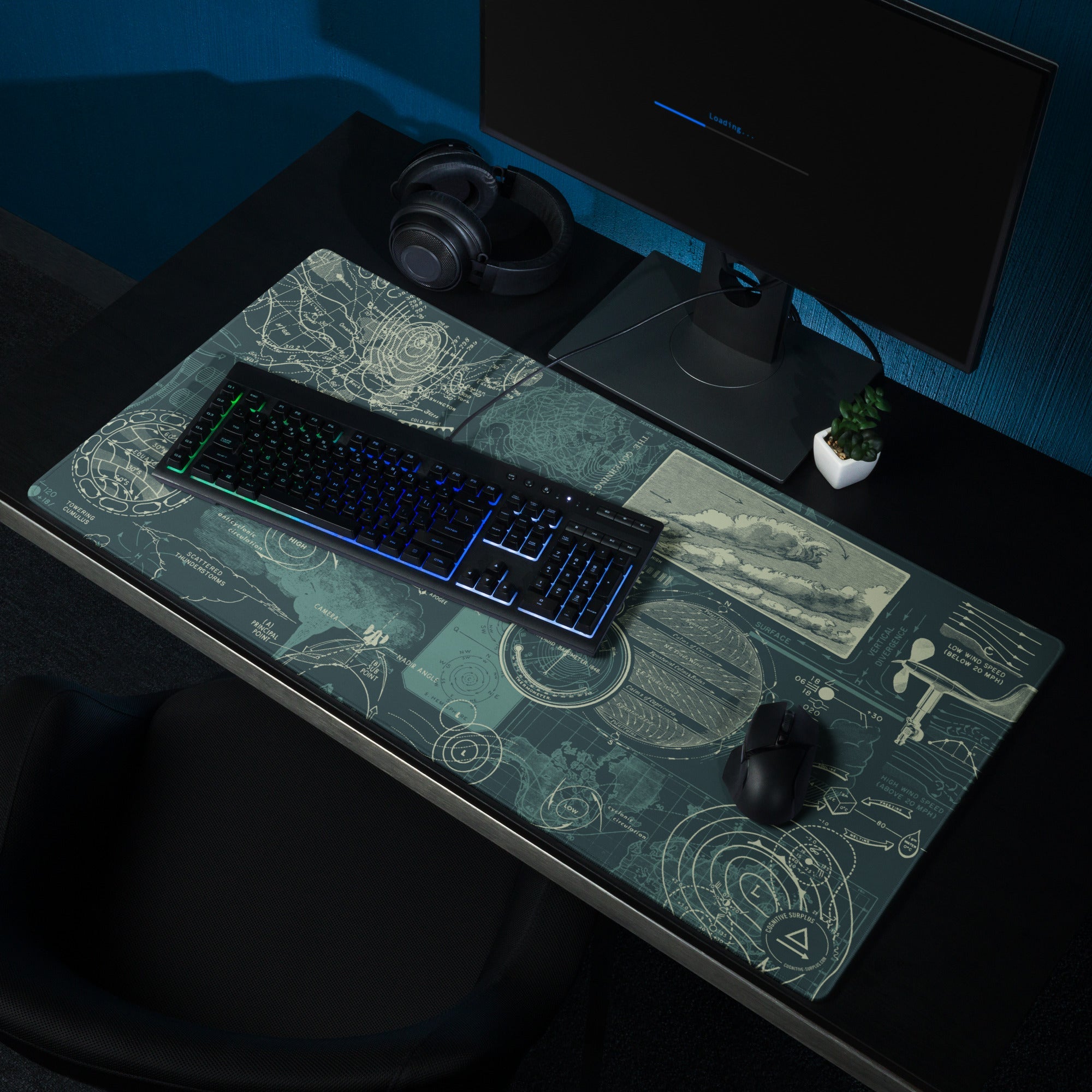 Meteorology Gaming Mouse Pad