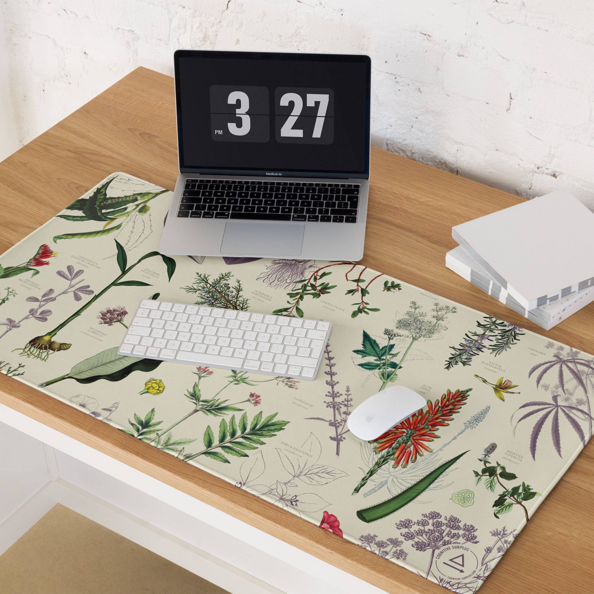 Medicinal Botany Gaming Mouse Pad