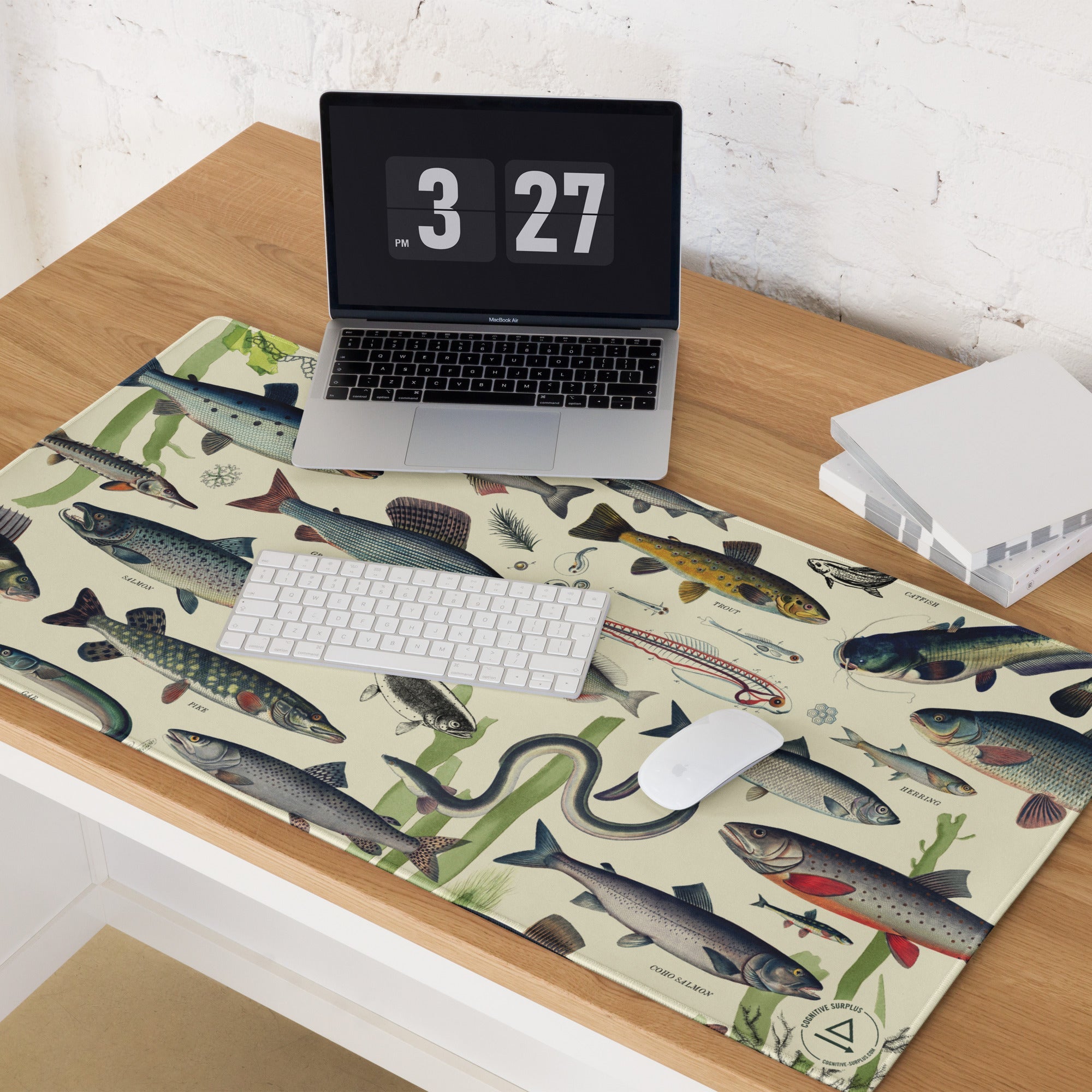 Freshwater Fish Gaming Mouse Pad