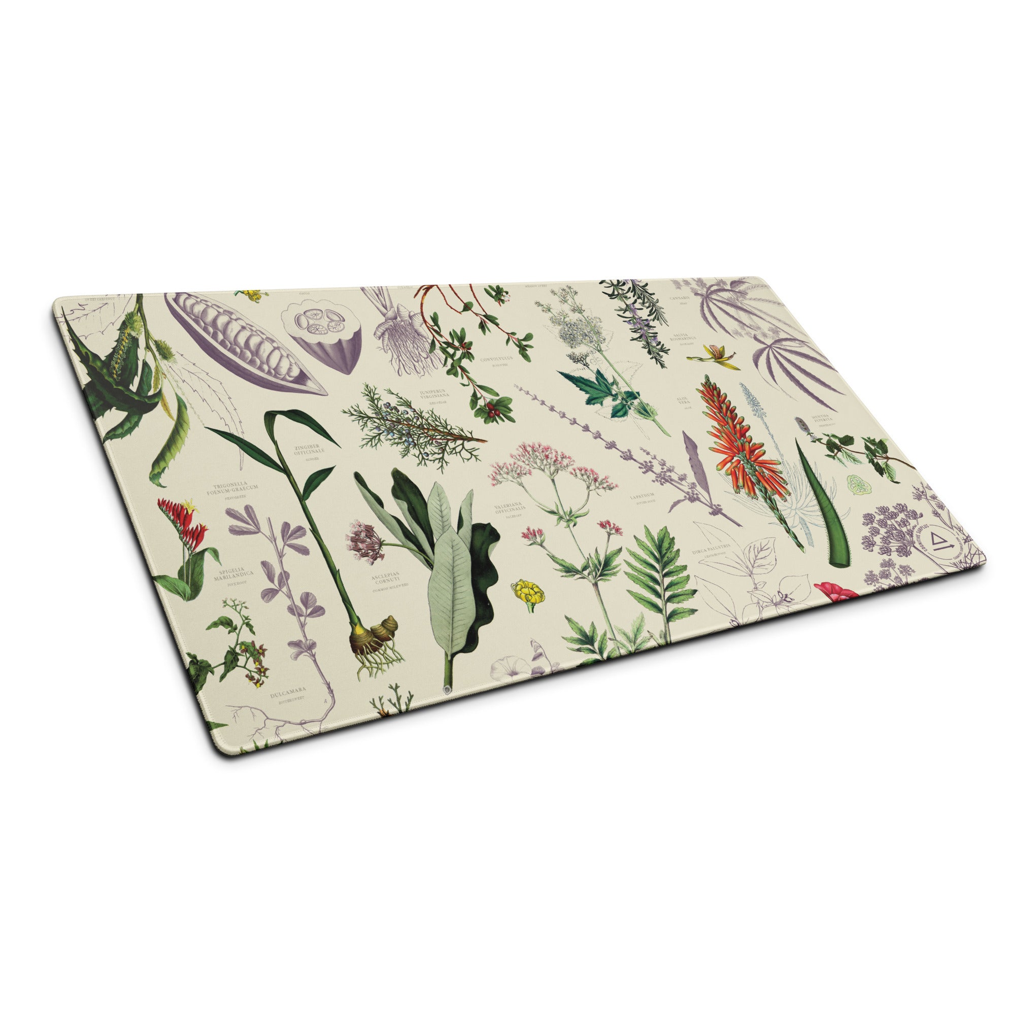 Medicinal Botany Gaming Mouse Pad