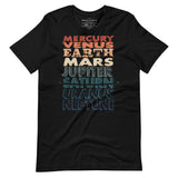 T-shirt grafica I Pianeti