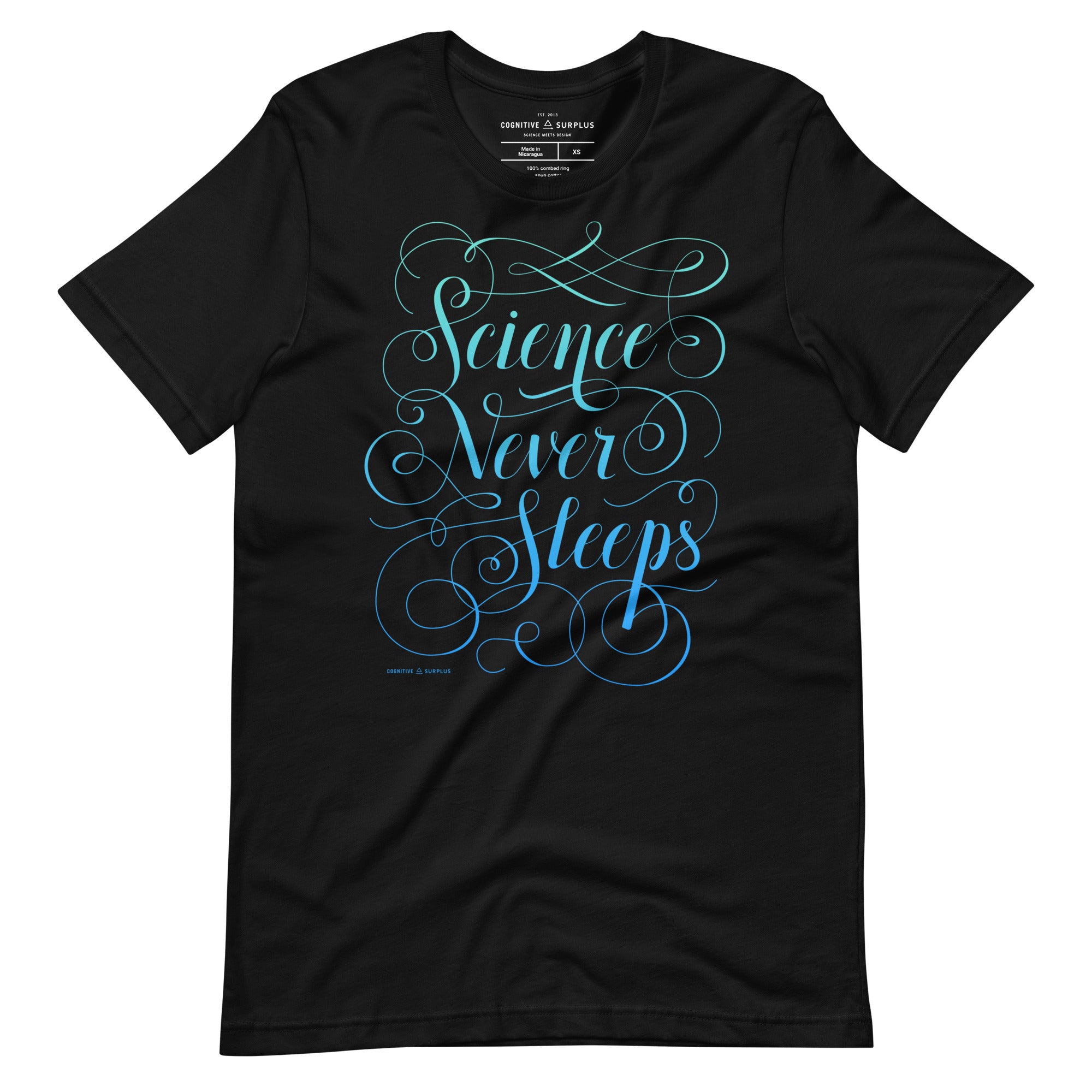 Science Never Sleeps Graphic Tee