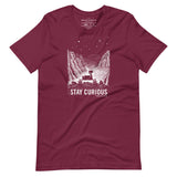 T-shirt graphique Reste Curieux – Rover Martien