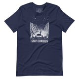 T-shirt graphique Reste Curieux – Rover Martien