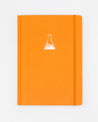 An Chemistry A5 Hardcover Notebook - Dotted Lines with a flask on it by Cognitive Surplus.