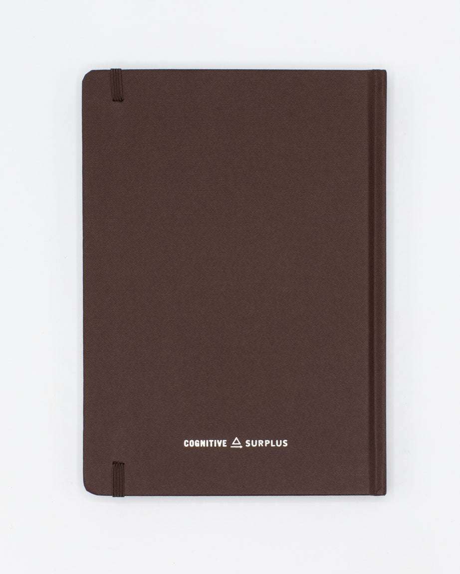 Paleontology A5 Hardcover Notebook - Dotted Lines