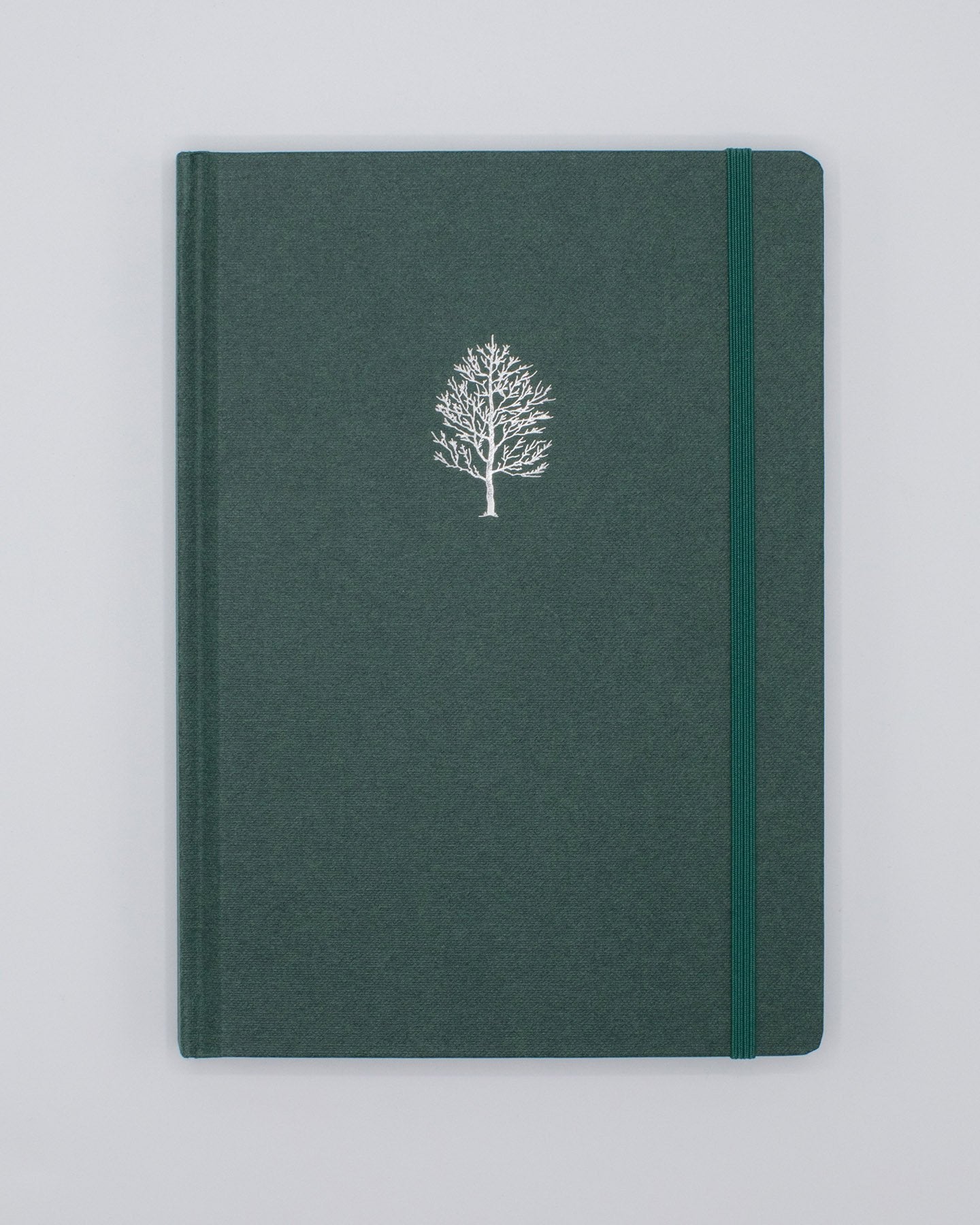 Baum A5 Hardcover - Waldgrün