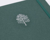 Baum A5 Hardcover - Waldgrün