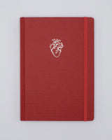 Heart A5 Hardcover - Crimson