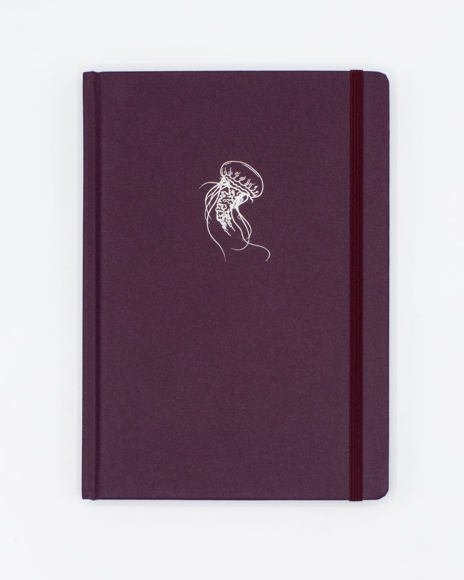 Jellyfish A5 Hardcover Notebook - Dotted Lines